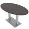 Skutchi Designs 33.5 in W, 59.5 in L, 29 in H, Engineered Wood Top, Brown HAR-OVL-34x60-DOU-XD1025 - alternate 1